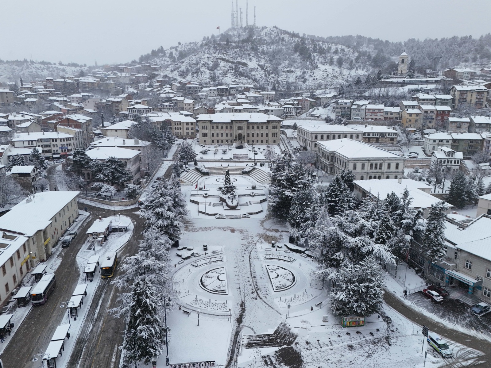 Kastamonu Beyaza Büründü Büyüleyici Görüntüler Ortaya Çıktı 4