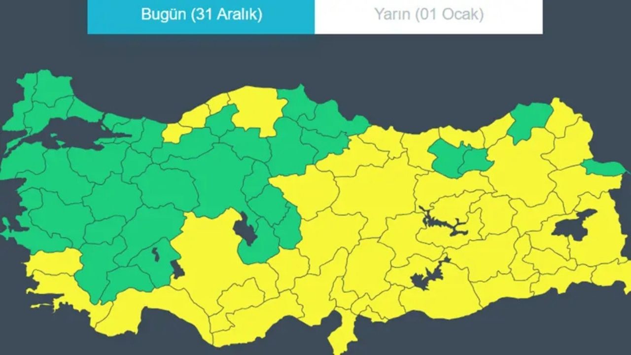 Kastamonu Da Listede 45 Ile Sarı Kodlu Kar Ve Fırtına Uyarısı (1)