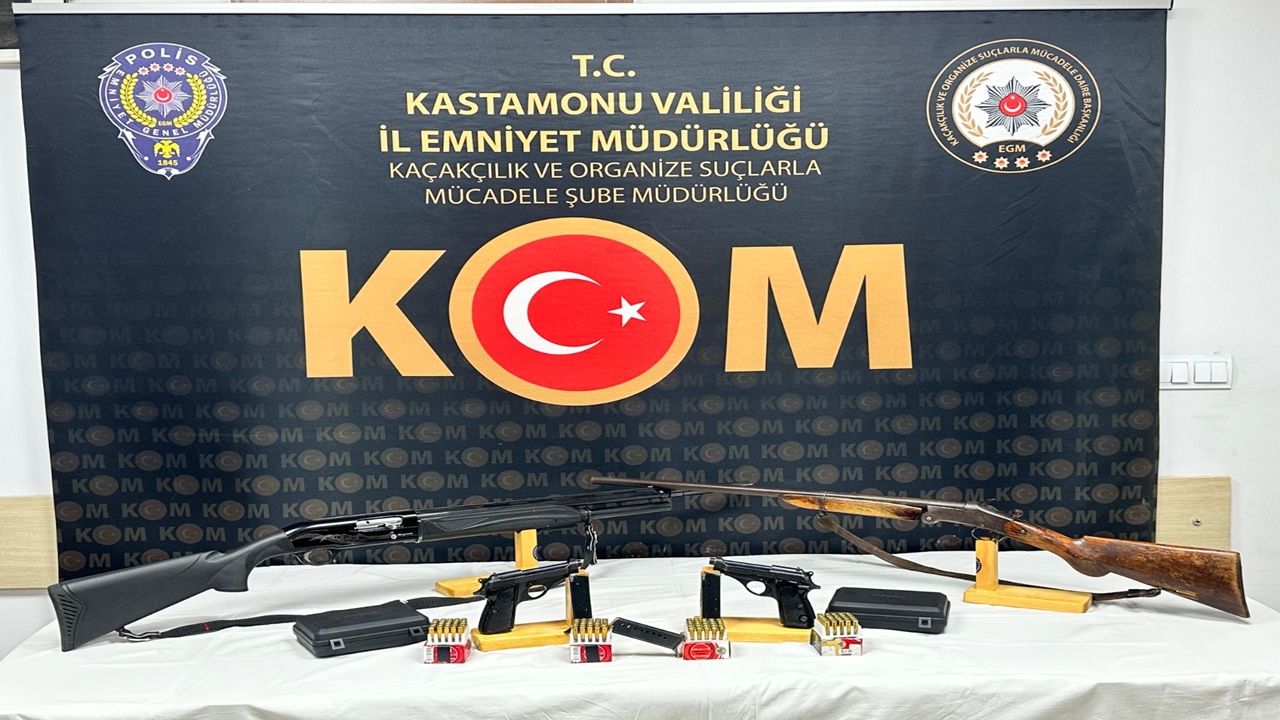 Kastamonu Kaçakçılık Silah Operasyonu