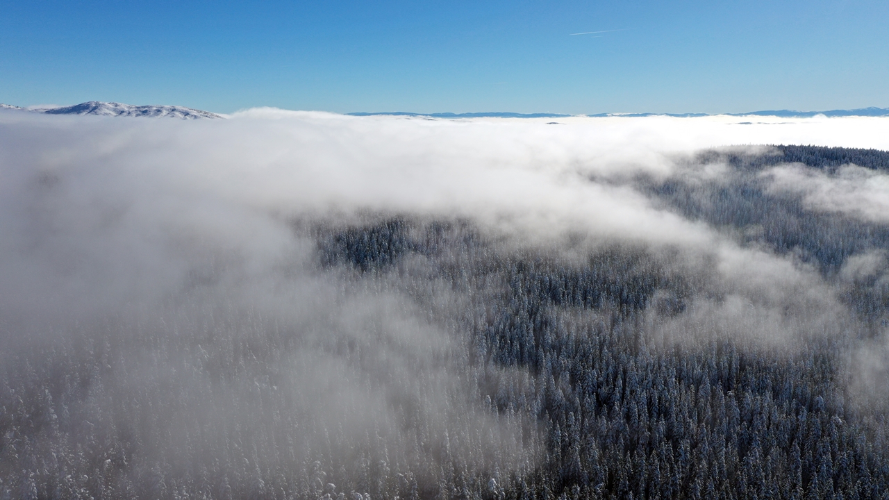 Kastamonu Küre Kar Yağışı Manzara (3)