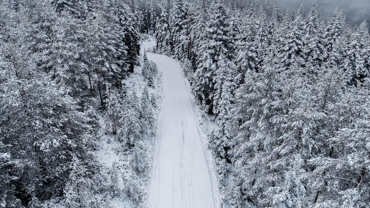 Kastamonu Taşköprü Beyaz Örtü Kar Yağışı (2)