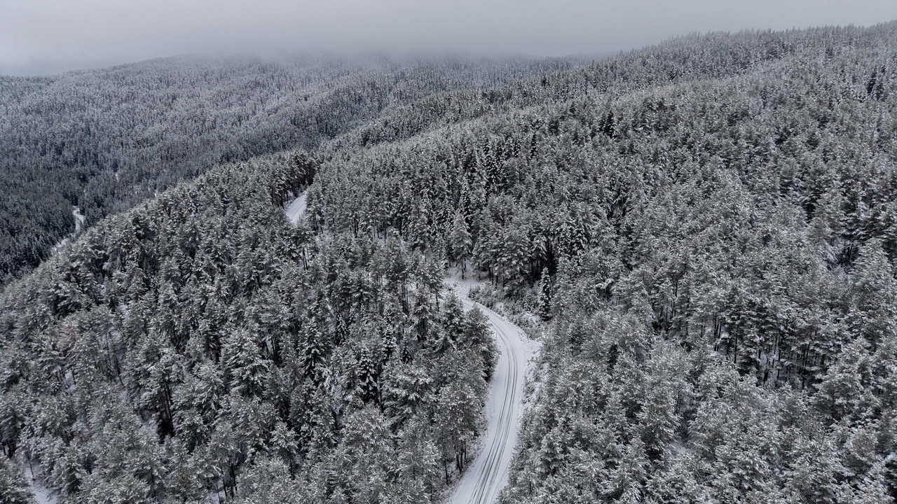 Kastamonu Taşköprü Beyaz Örtü Kar Yağışı (5)
