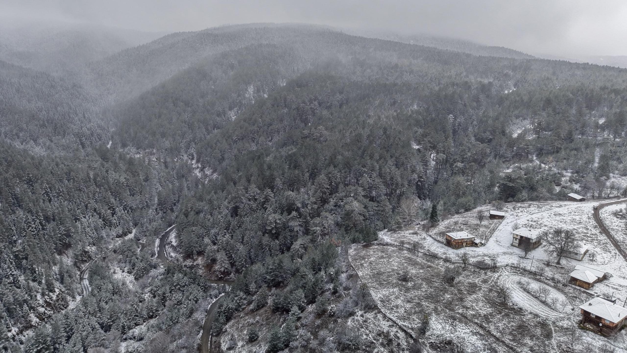 Kastamonu Taşköprü Beyaz Örtü Kar Yağışı (7)
