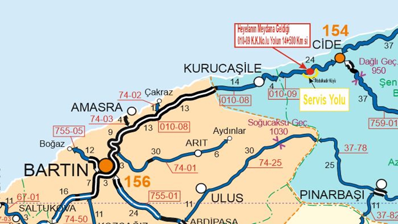 Kastamonu Yol Trafik Kapalı-1