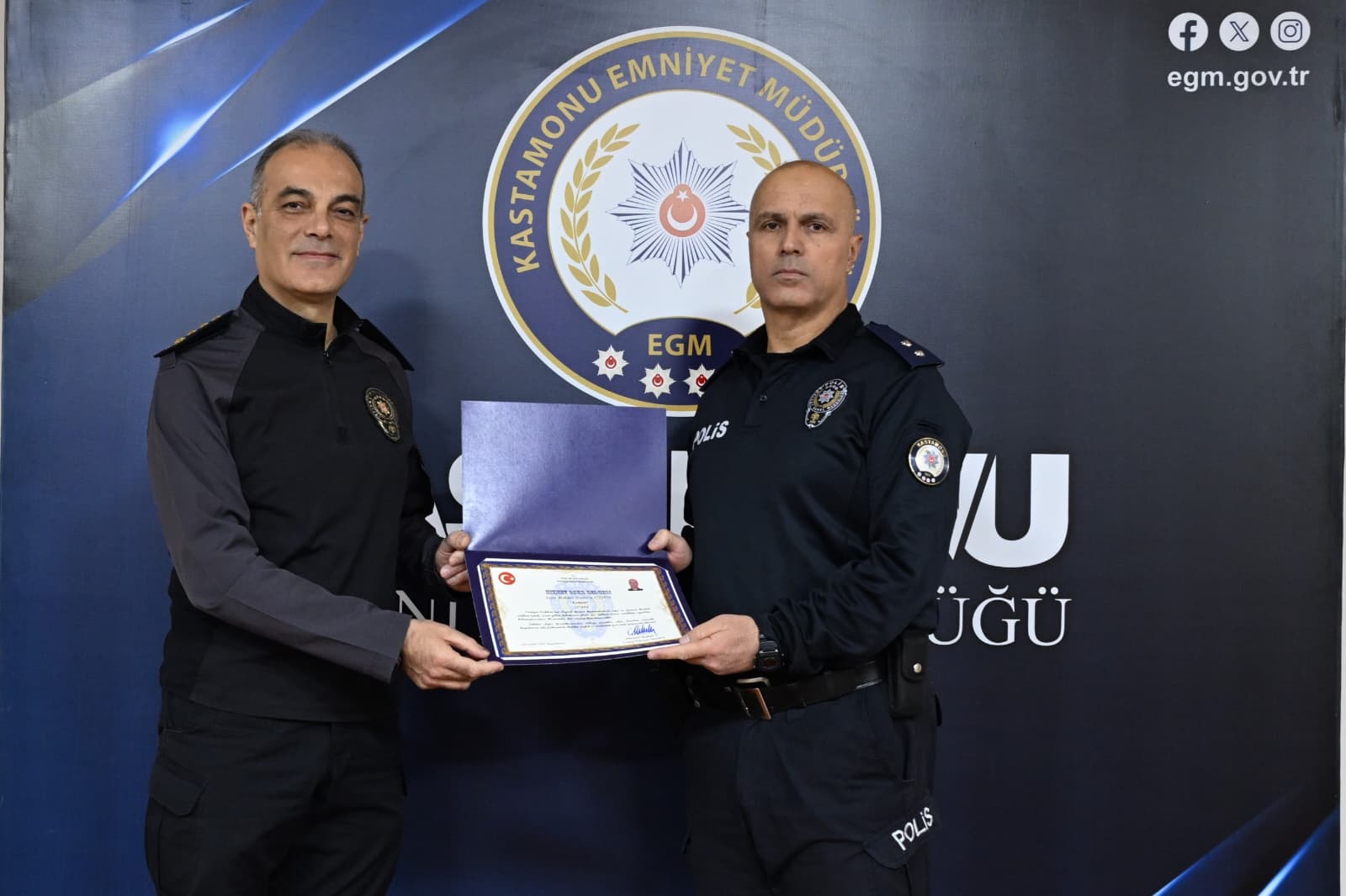 Kastamonu'da Başarılı Personeller Ödüllendirildi 2