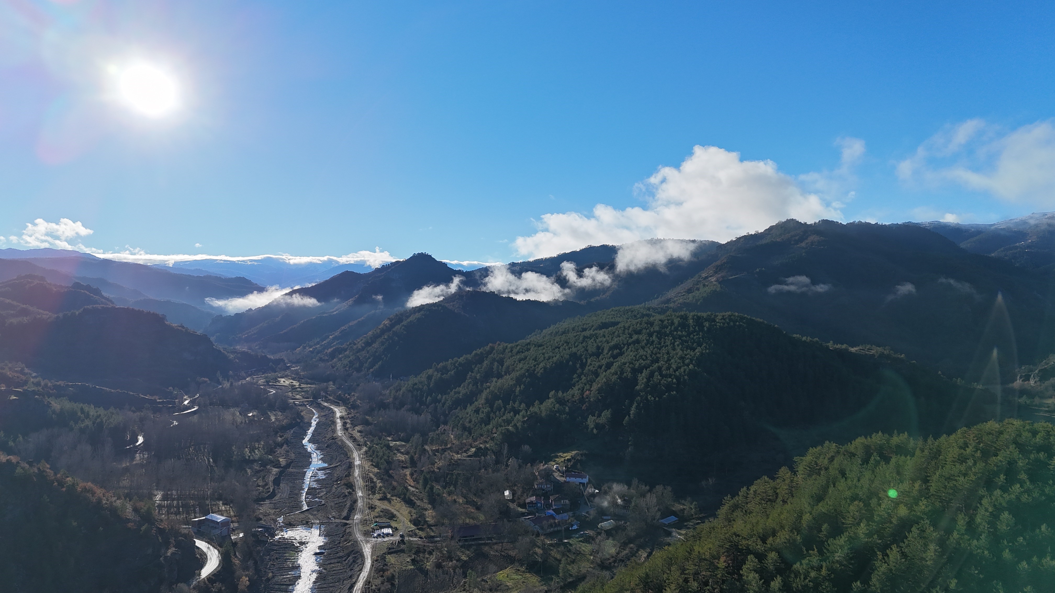 Kastamonu'da Büyüleyici Manzara Kartpostallık Görüntüler Oluştu 25