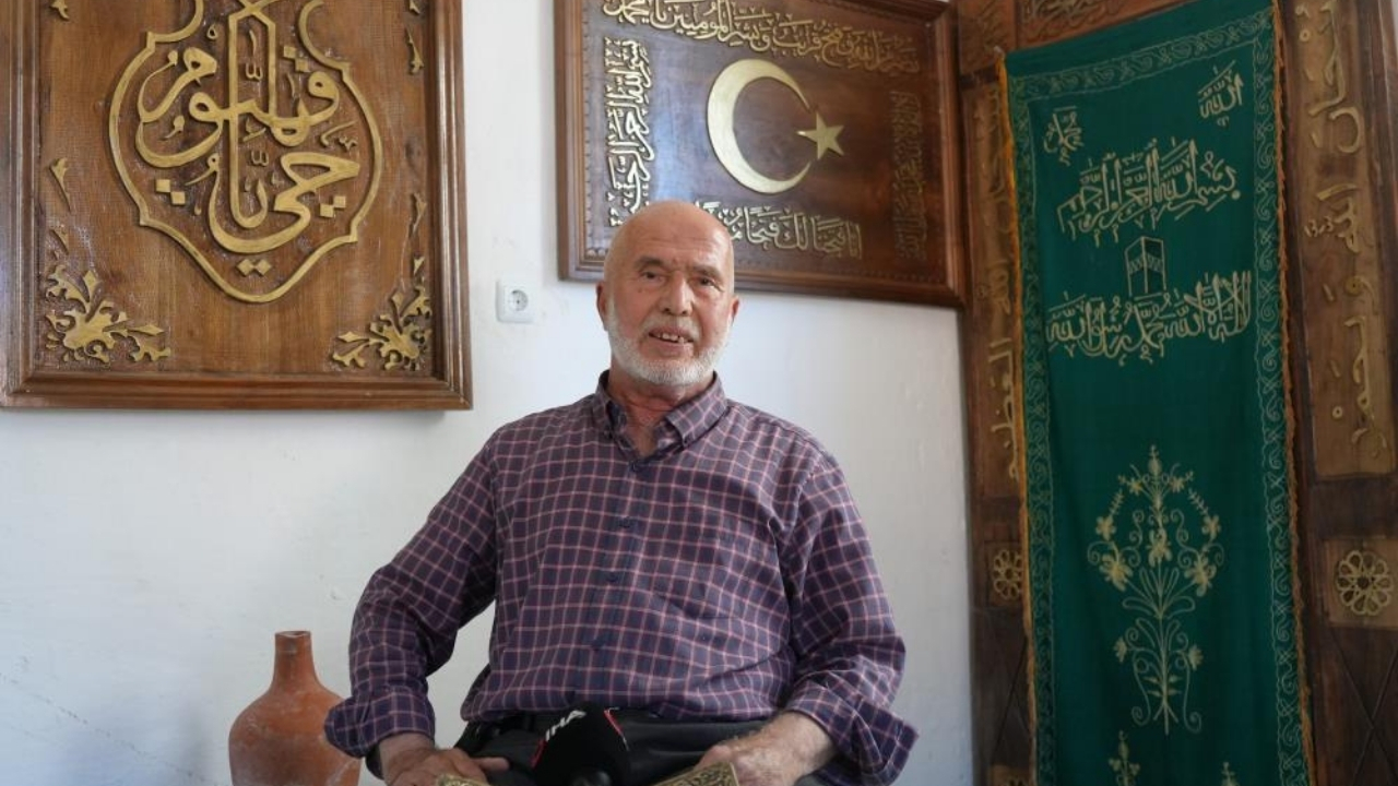 Kastamonu’da Emekli Polis Evinin Duvarlarını Sanata Dönüştürdü (5)