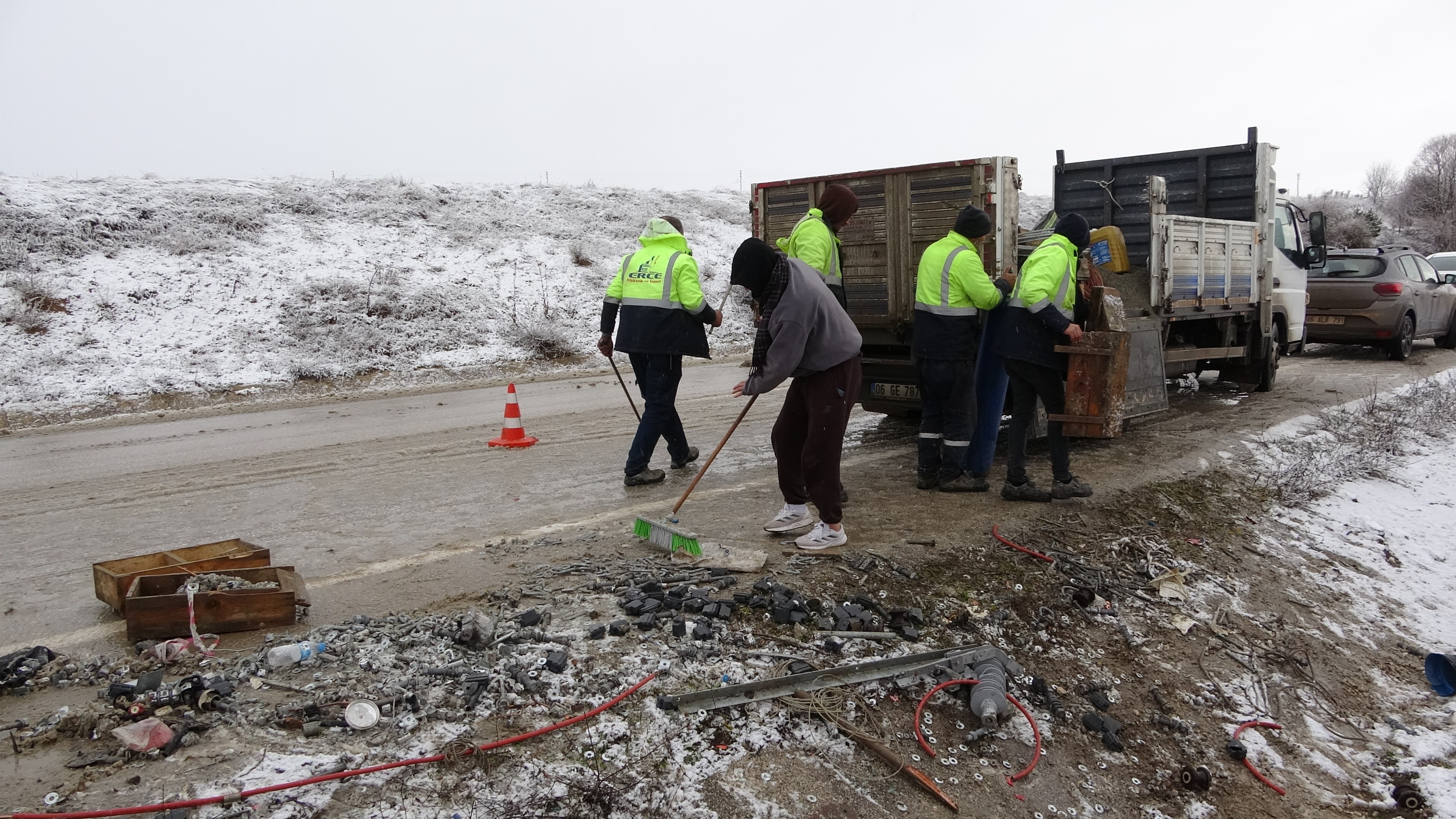 Kastamonu'da Feci Kaza! İşçileri Taşıyan Kamyonet Devrildi 7 Işçi Yaralandı! 4