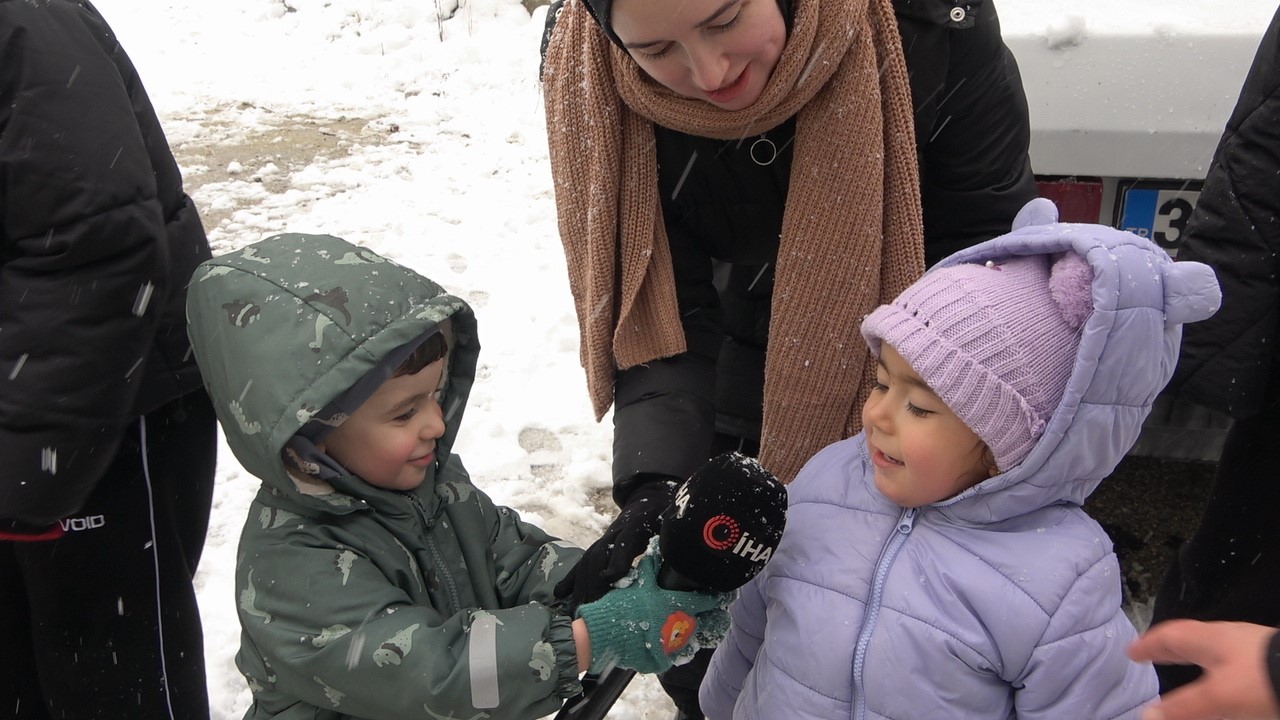 Kastamonu'da Kar Tatilinin Keyfini Çocuklar Çıkardı 67