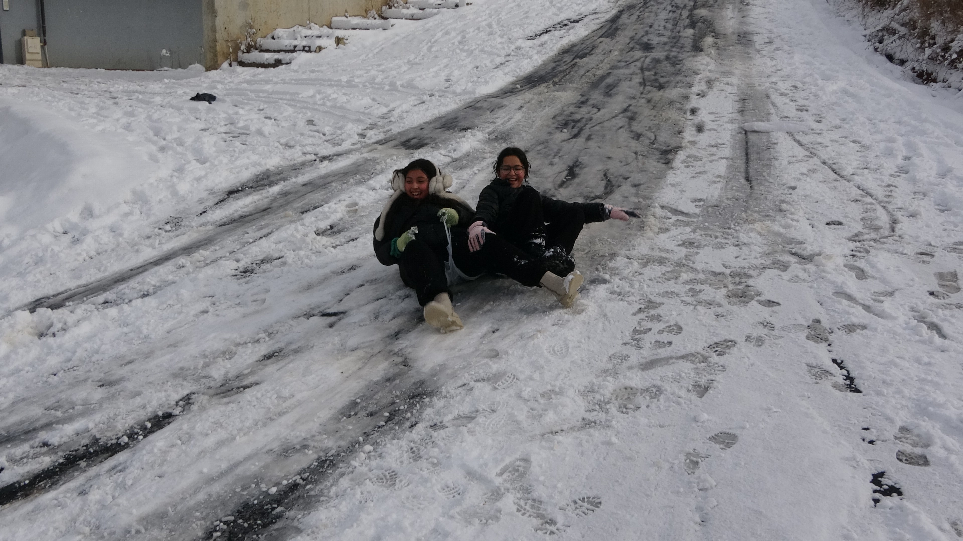 Kastamonu'da Kar Tatilinin Keyfini Çocuklar Çıkardı 73