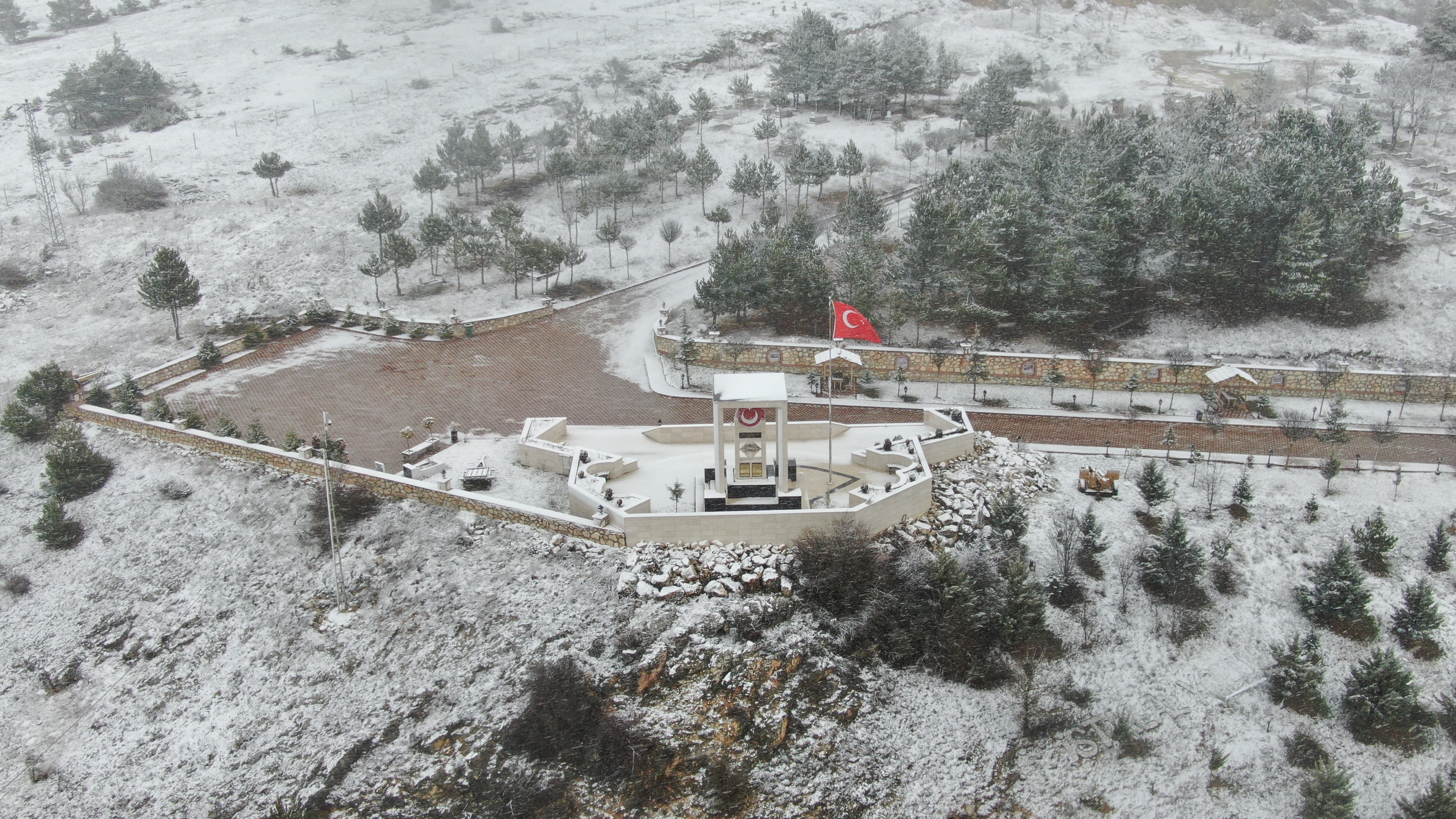 Kastamonu'da Kar Yağışı Etkili Oldu İlçeler Beyaza Büründü 18