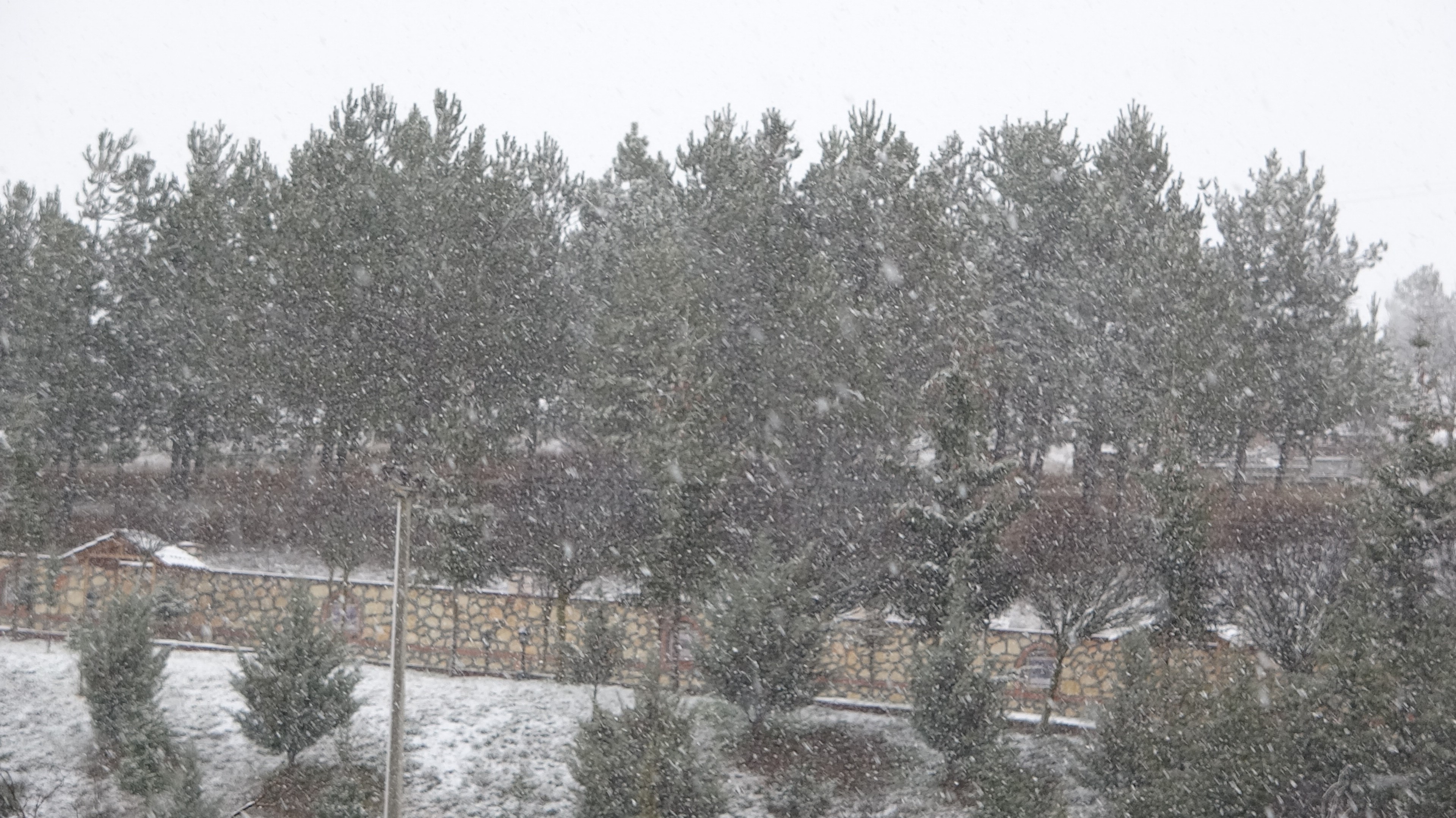 Kastamonu'da Kar Yağışı Etkili Oldu İlçeler Beyaza Büründü 4
