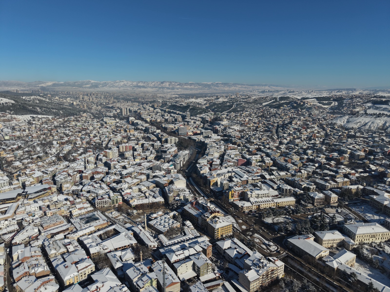 Kastamonu'da Kartpostallık Manzara Dronla Görüntülendi 8