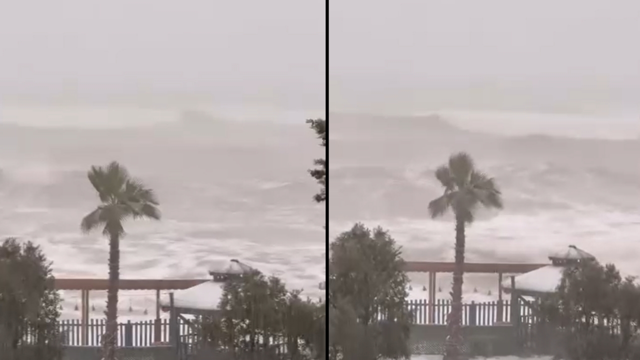 Kastamonu’da Kış Sertleşti İlçe Merkezinde Kar, Yollarda Tipi (1)