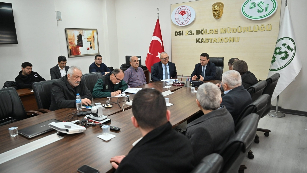 Kastamonu’da Kritik Buluşma Sulama Projeleri Masada (3)