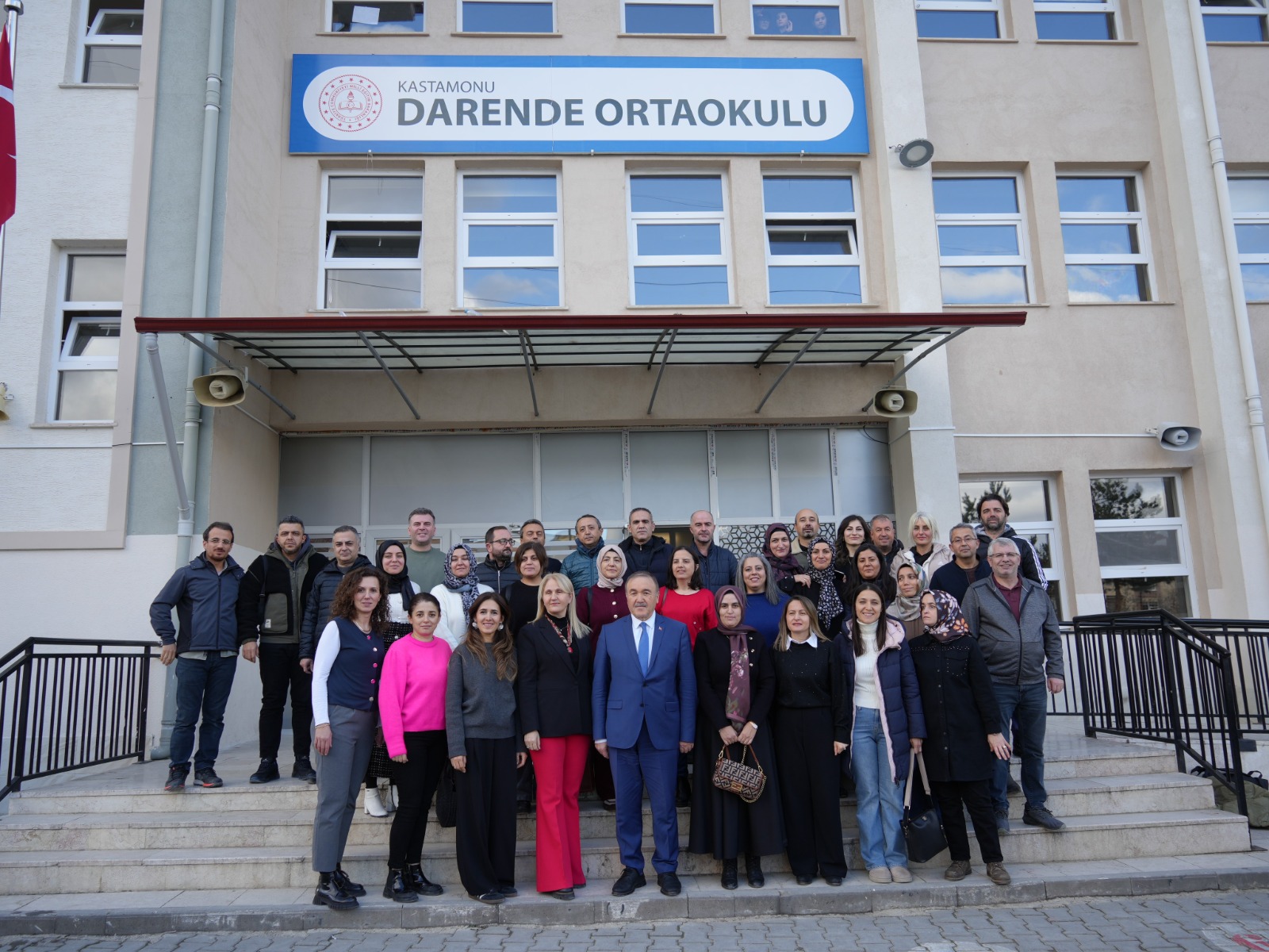 Kastamonu'da Okul Müdürü Emekli Oldu Gözyaşlarına Hakim Olamadı 11
