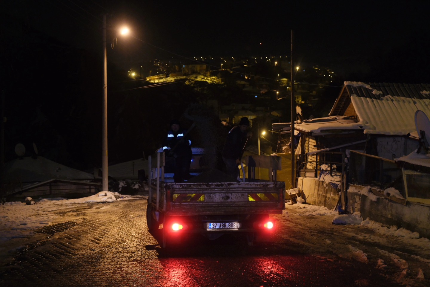 Kastamonu'da Yoğun Mesai Karla Mücadele Aralıksız Devam Ediyor 4