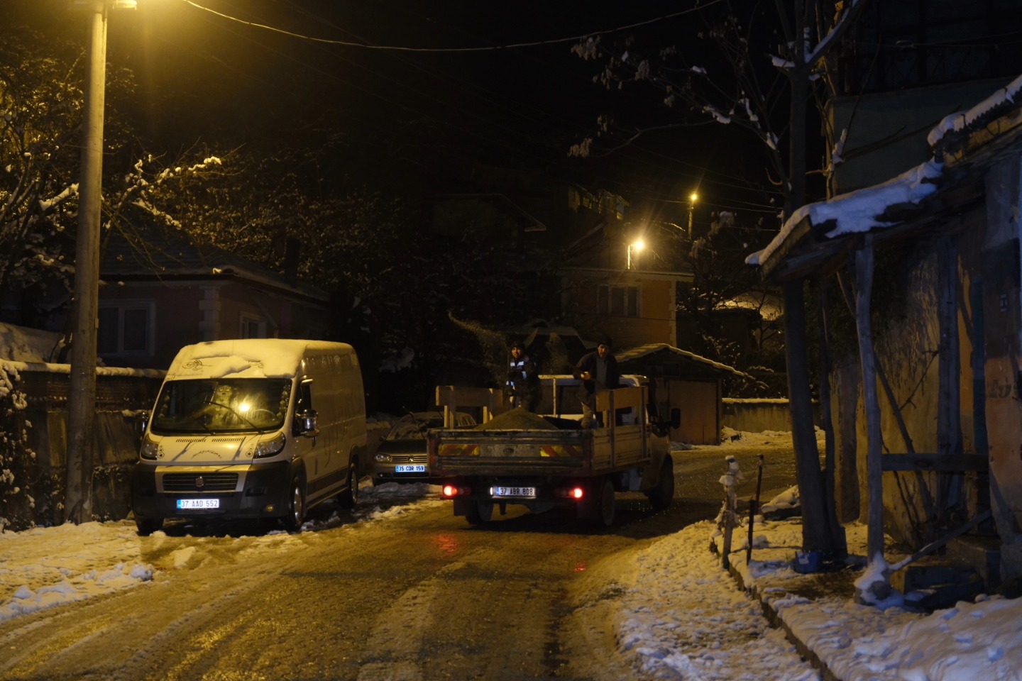 Kastamonu'da Yoğun Mesai Karla Mücadele Aralıksız Devam Ediyor 8