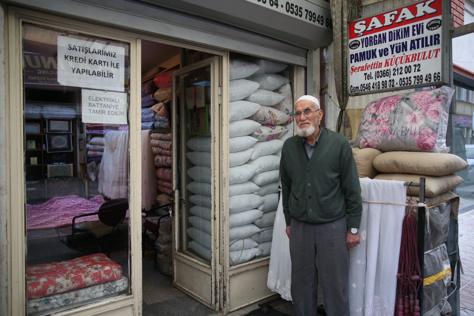 Kastamonu'da Yorgancı Dede 72 Yıldır Iğnesini Elinden Bırakmıyor 6