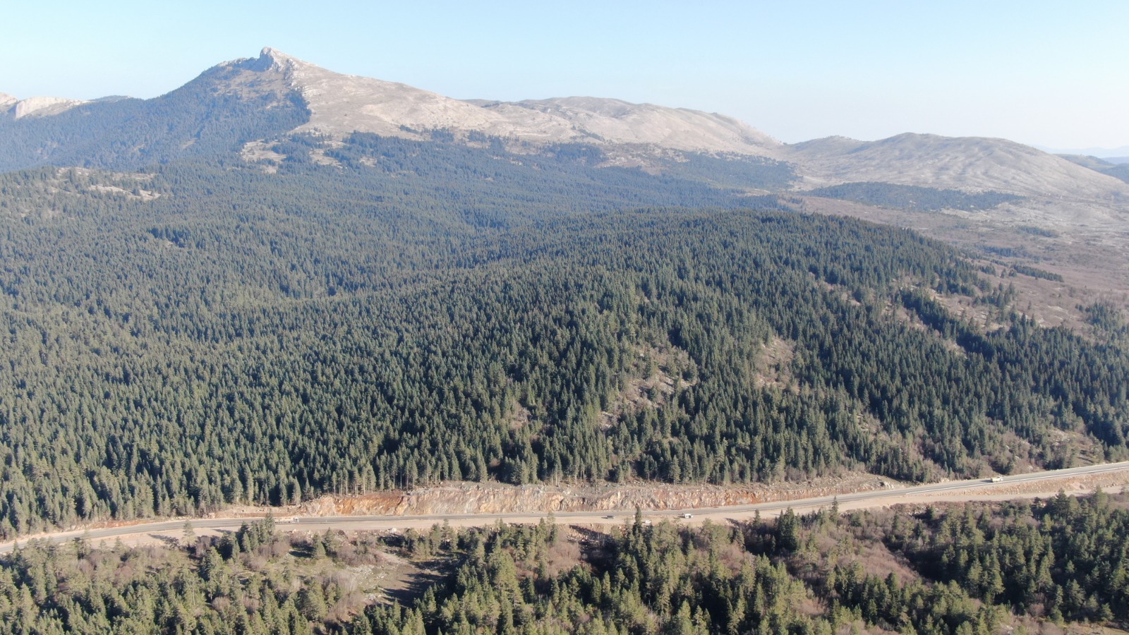 Kastamonu'daki Heyelanların Yaşandığı Dağ Çelik Ağlarla Örülüyor 50