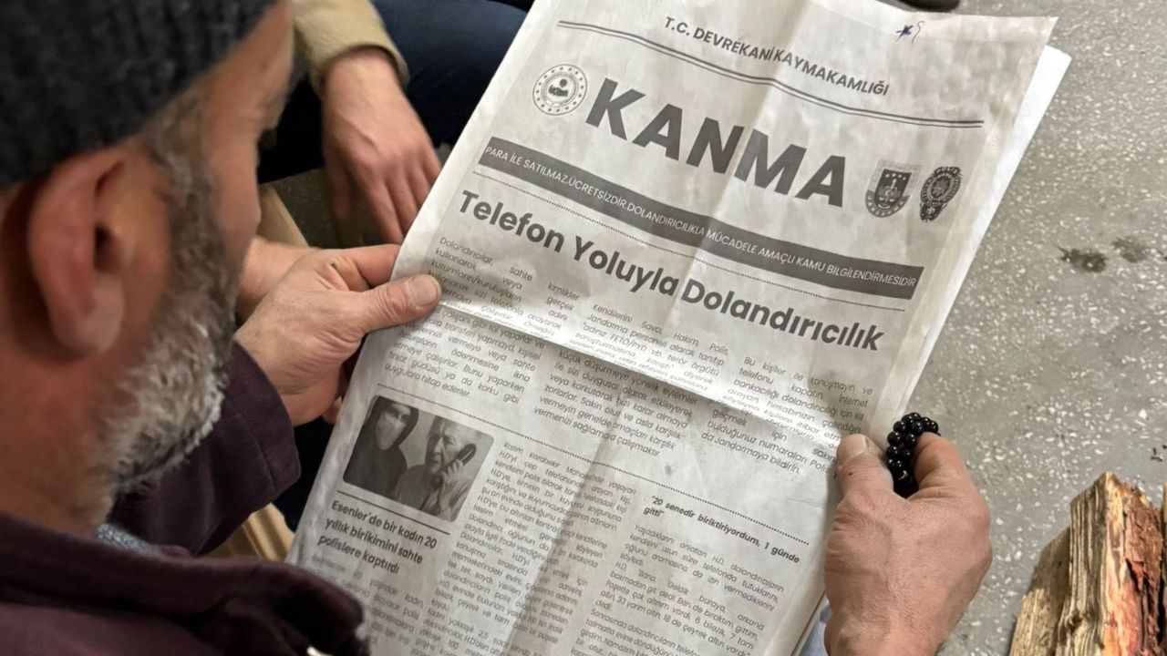 Kastamonu’nun Genç Muhtarı Köyü Uyardı ‘Dolandırıcılara Kanmayın’ (3)