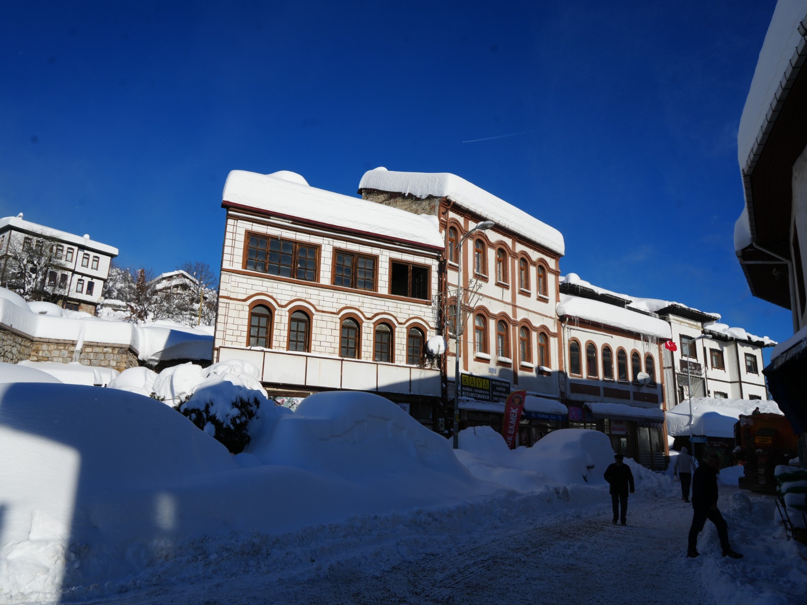 Kastamonu'nun Ilçelerinde Kar Kalınlığı 1,5 Metreyi Aştı Ortaya Çıkan Manzara Şaşırttı 44