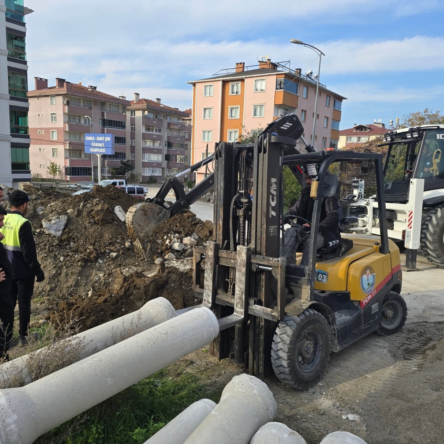Kastamonu'nun Ilçesinde Altyapı Çalışmaları Sürüyor 12