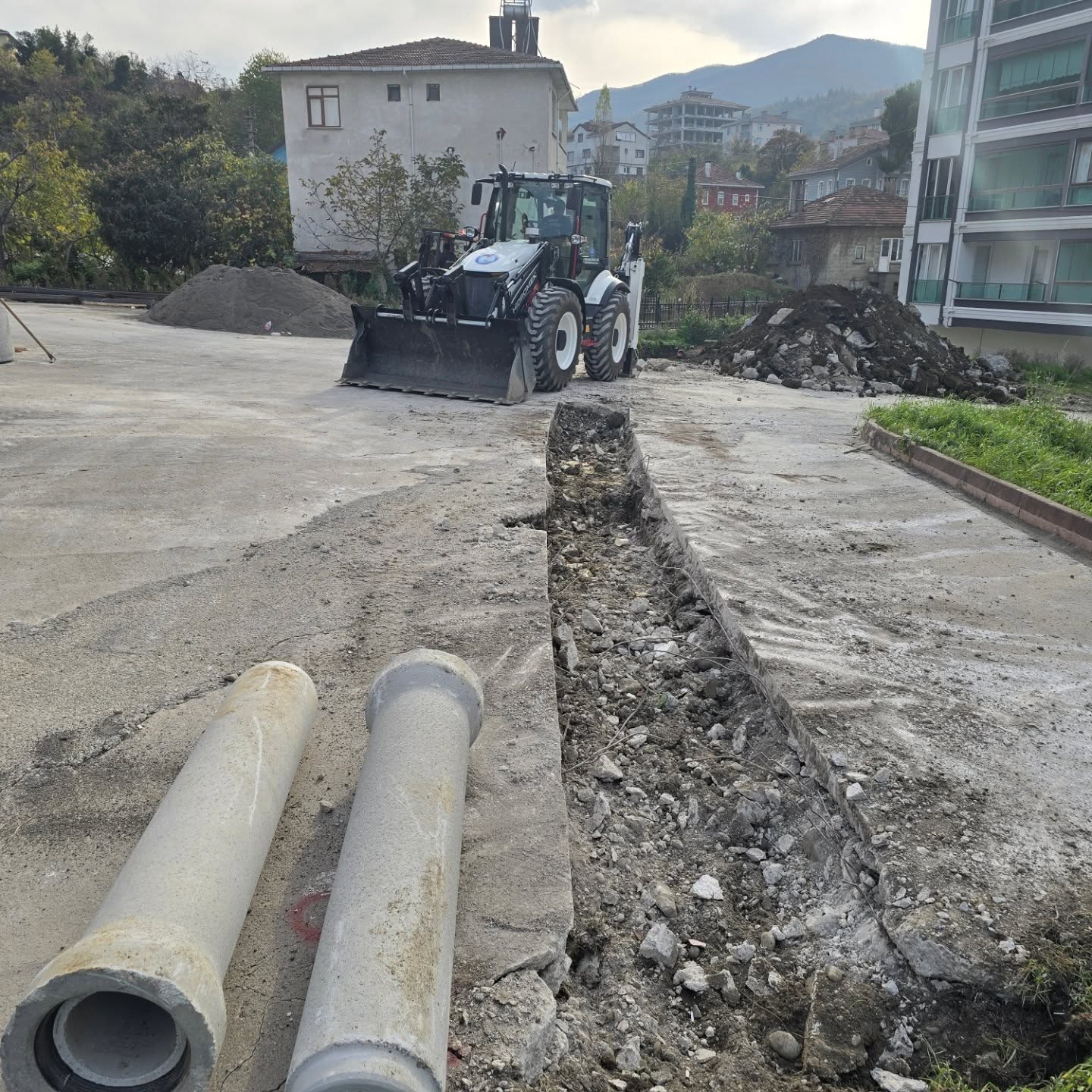 Kastamonu'nun Ilçesinde Altyapı Çalışmaları Sürüyor 14