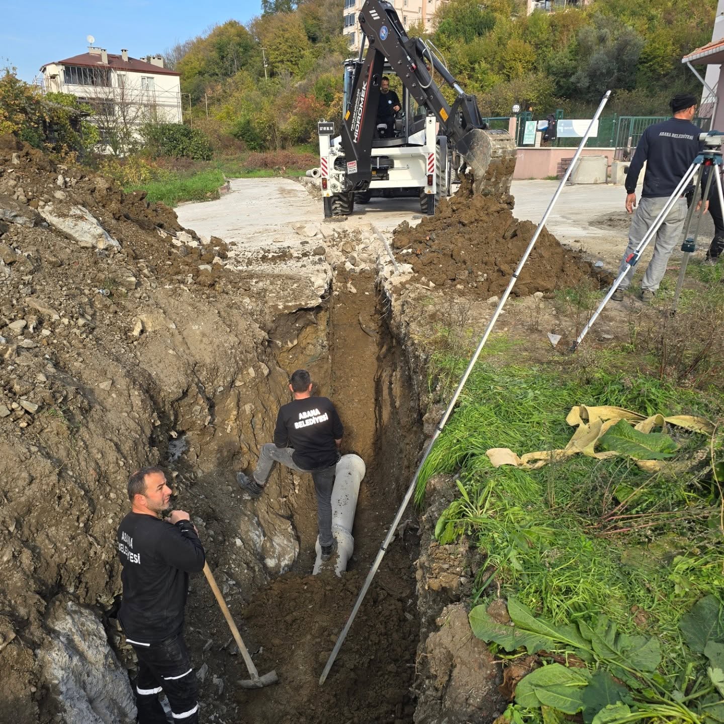 Kastamonu'nun Ilçesinde Altyapı Çalışmaları Sürüyor 2