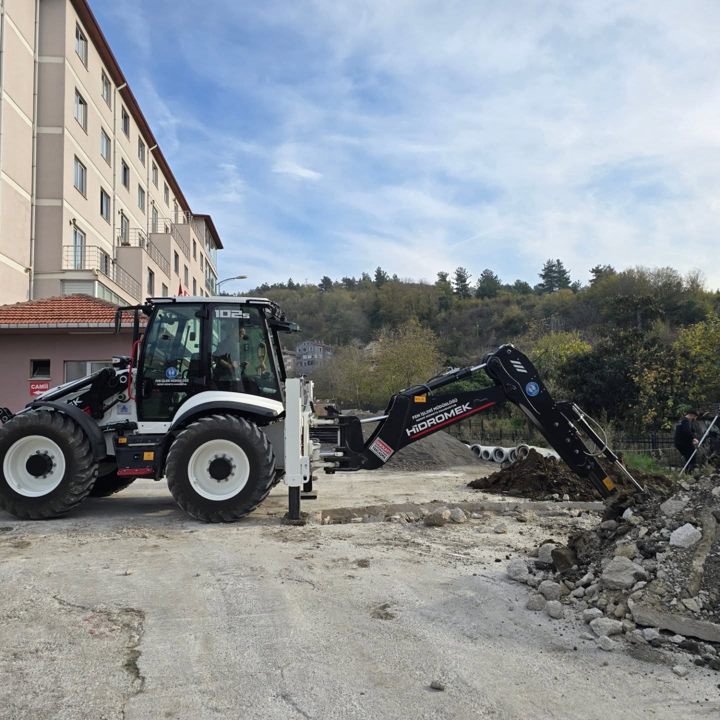 Kastamonu'nun Ilçesinde Altyapı Çalışmaları Sürüyor 6