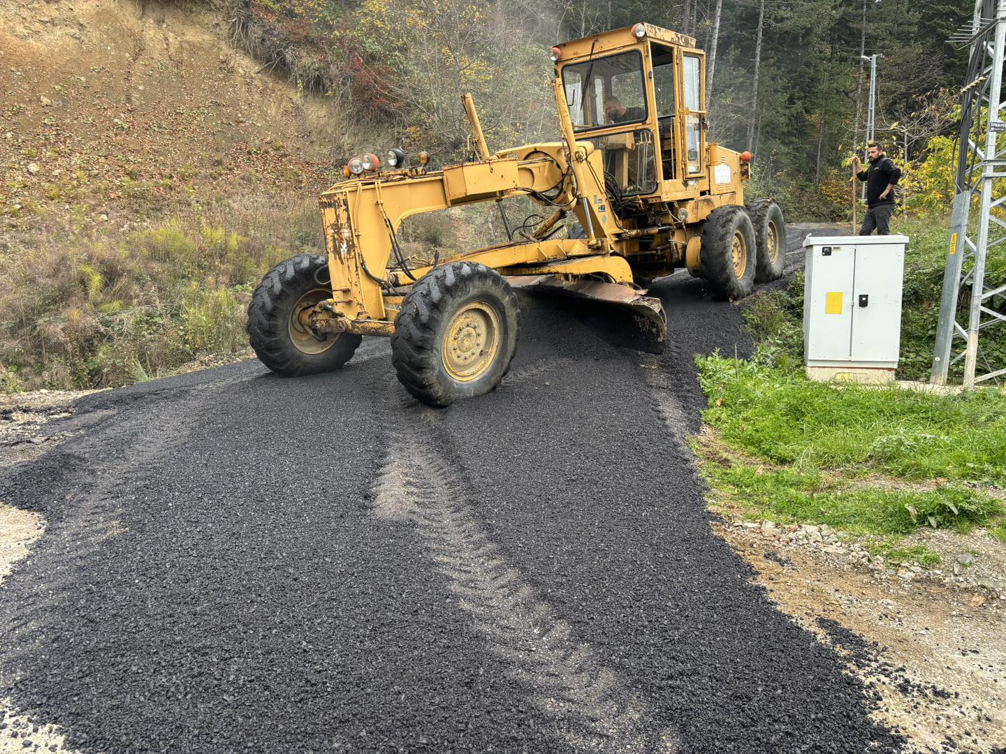 Kastamonu'nun Ilçesinde Asfalt Çalışmaları Tamamlanıyor 26
