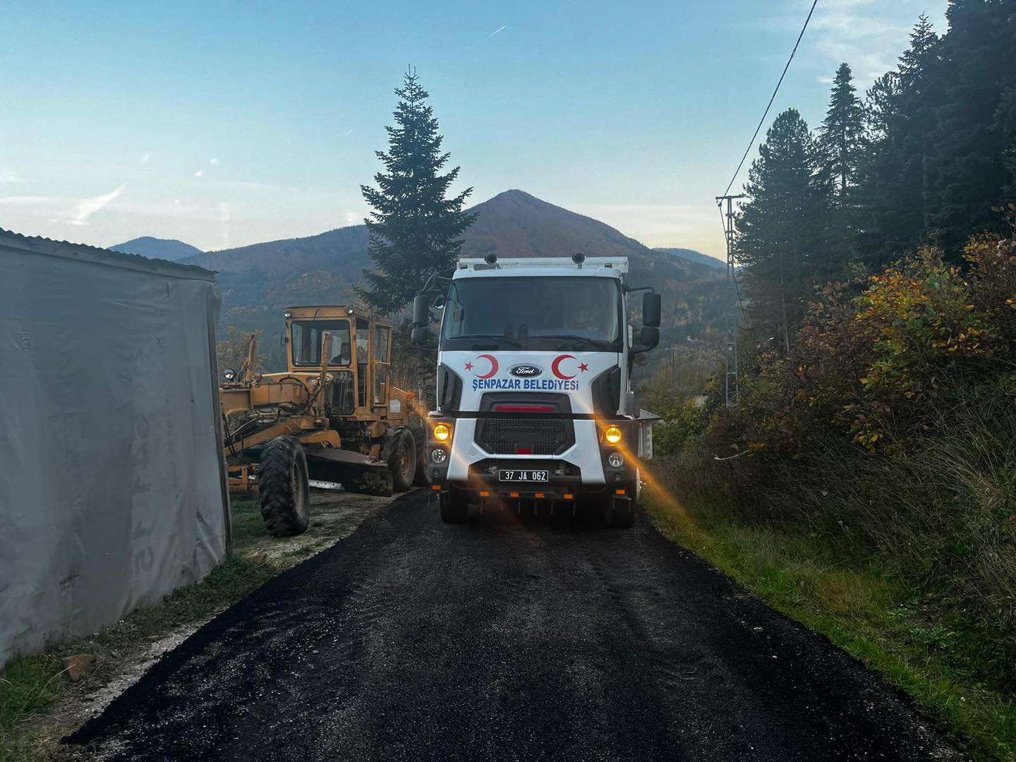 Kastamonu'nun Ilçesinde Asfalt Çalışmaları Tamamlanıyor 33