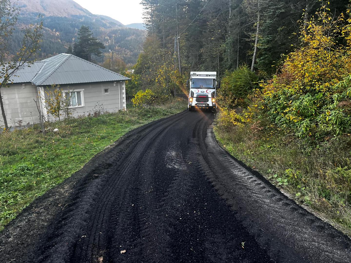Kastamonu'nun Ilçesinde Asfalt Çalışmaları Tamamlanıyor 44