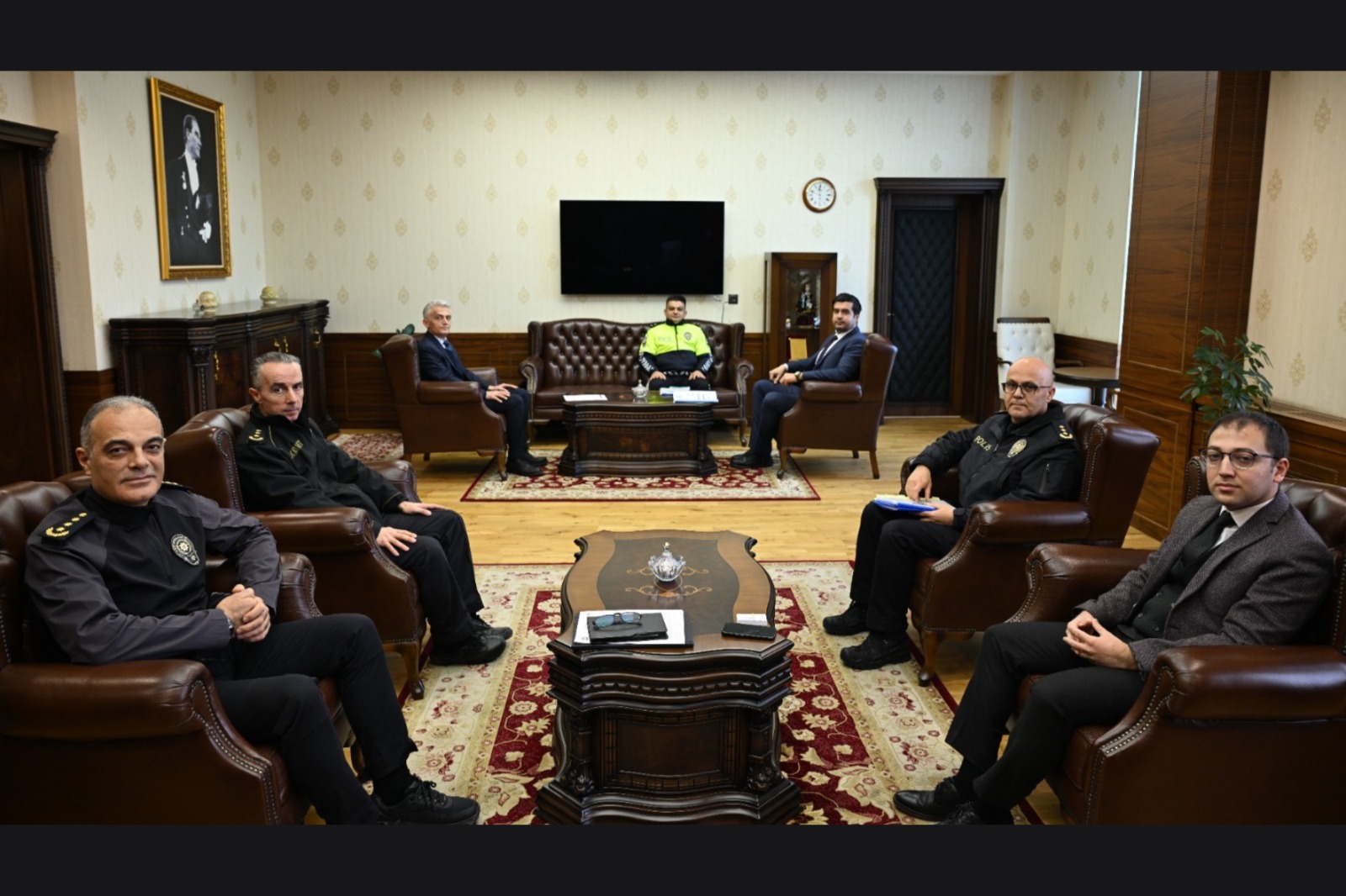 Kastamonu'nun Ilçesinde Güvenlik Ve Trafik Önlemleri Yerinde Incelendi 2