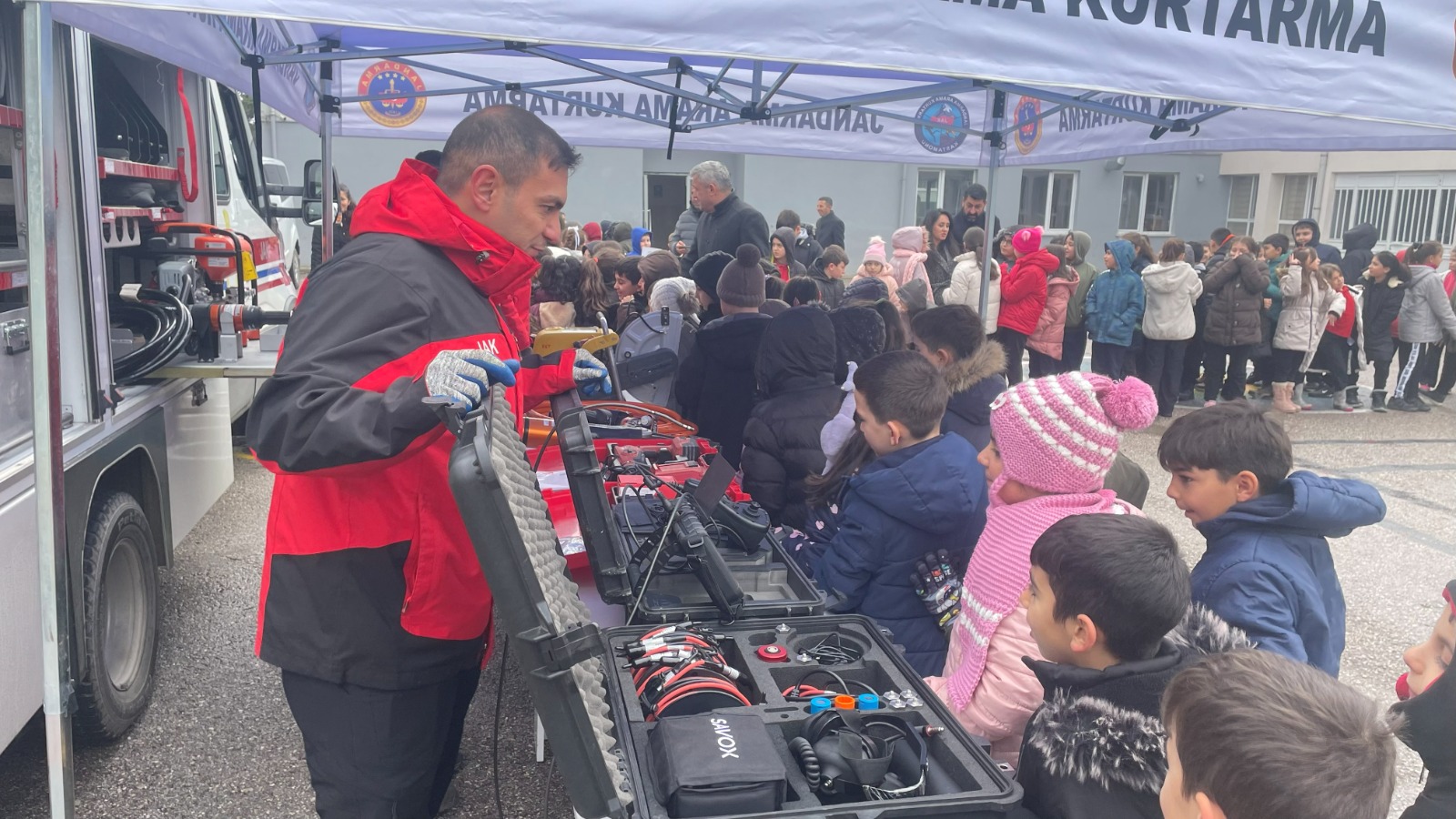 Kastamonu'nun Ilçesinde Jandarma Öğrencilere Eğitim Verdi 4000