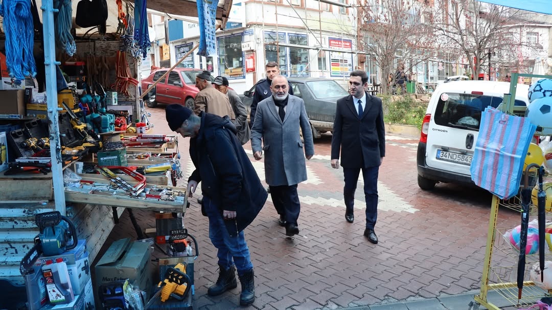Kastamonu'nun Ilçesinde Kaymakam Ve Belediye Başkanı Esnafı Dinledi 44