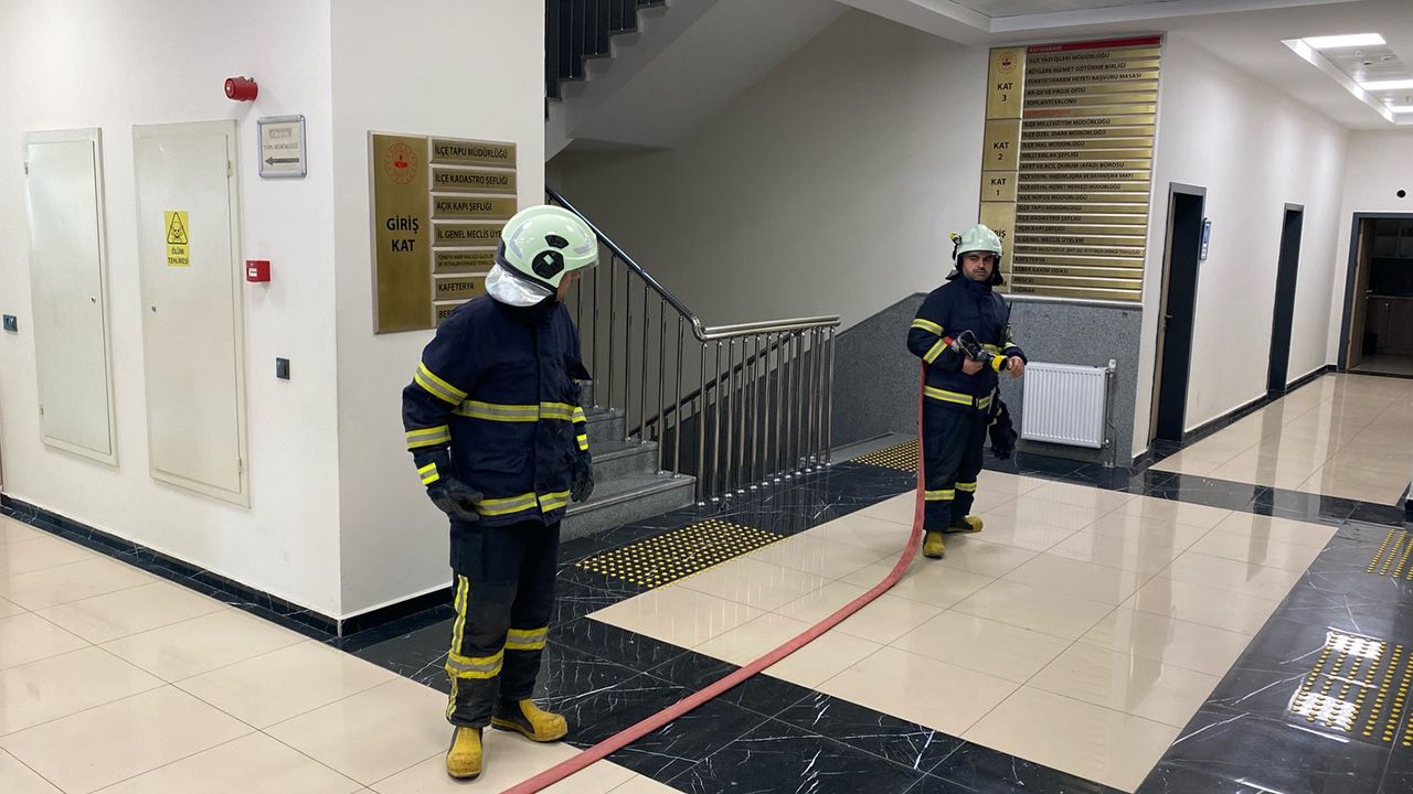 Kastamonu'nun Ilçesinde Tatbikat Düzenlendi Mahsur Kalanlar Kurtarıldı 4