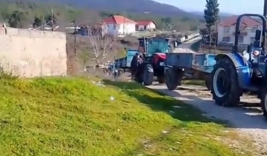 Kastamonu'nun Ilçesinde Vatandaşlardan Tepki 'Odun Çekimi Için Saatlerce Bekletildik' 14