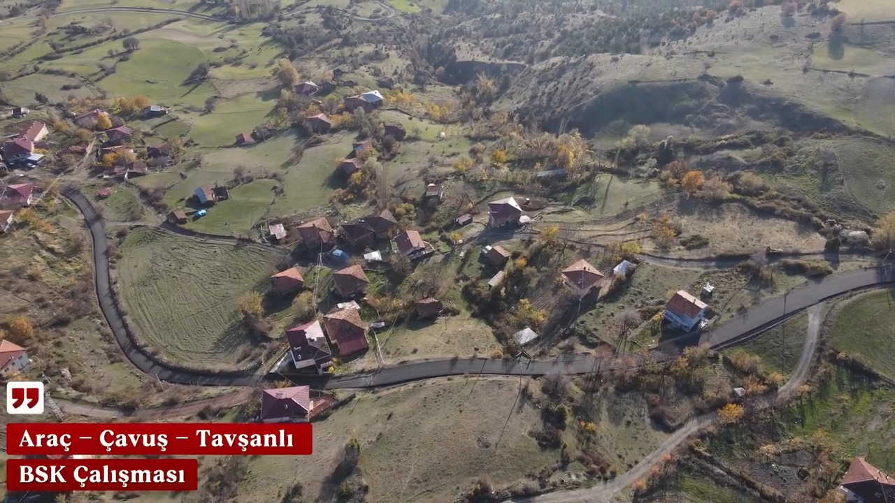 Kastamonu'nun Ilçesinde Yollar Iyileştiriliyor 22