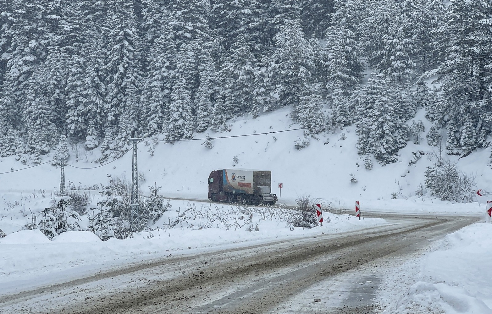 Kastamonu'nun Yüksek Kesimlerinde Kar Etkisini Artırdı 8