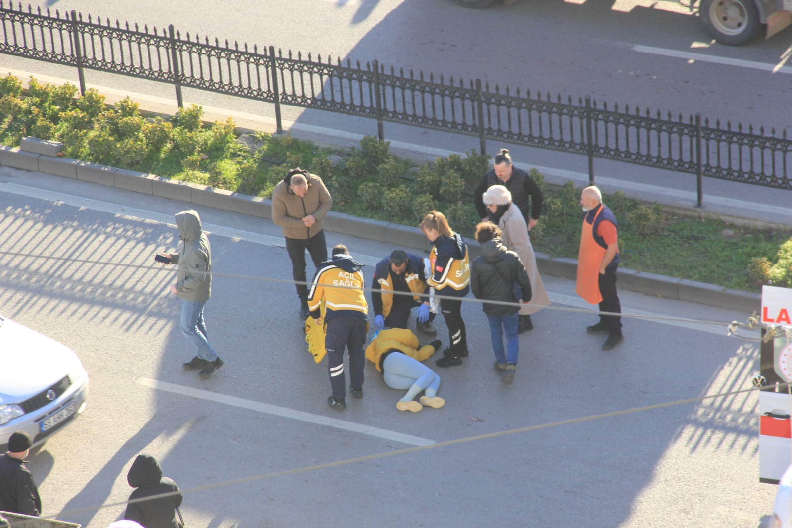 Motosiklet Ile Pikap Çarpıştı Kazada 1 Kişi Yaralandı 6