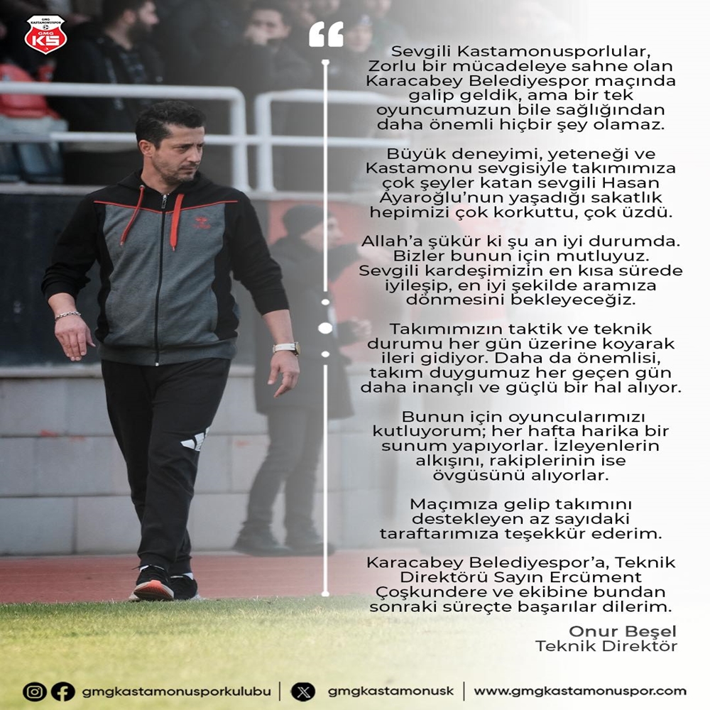 Onur Beşel Teknik Direktör (2)