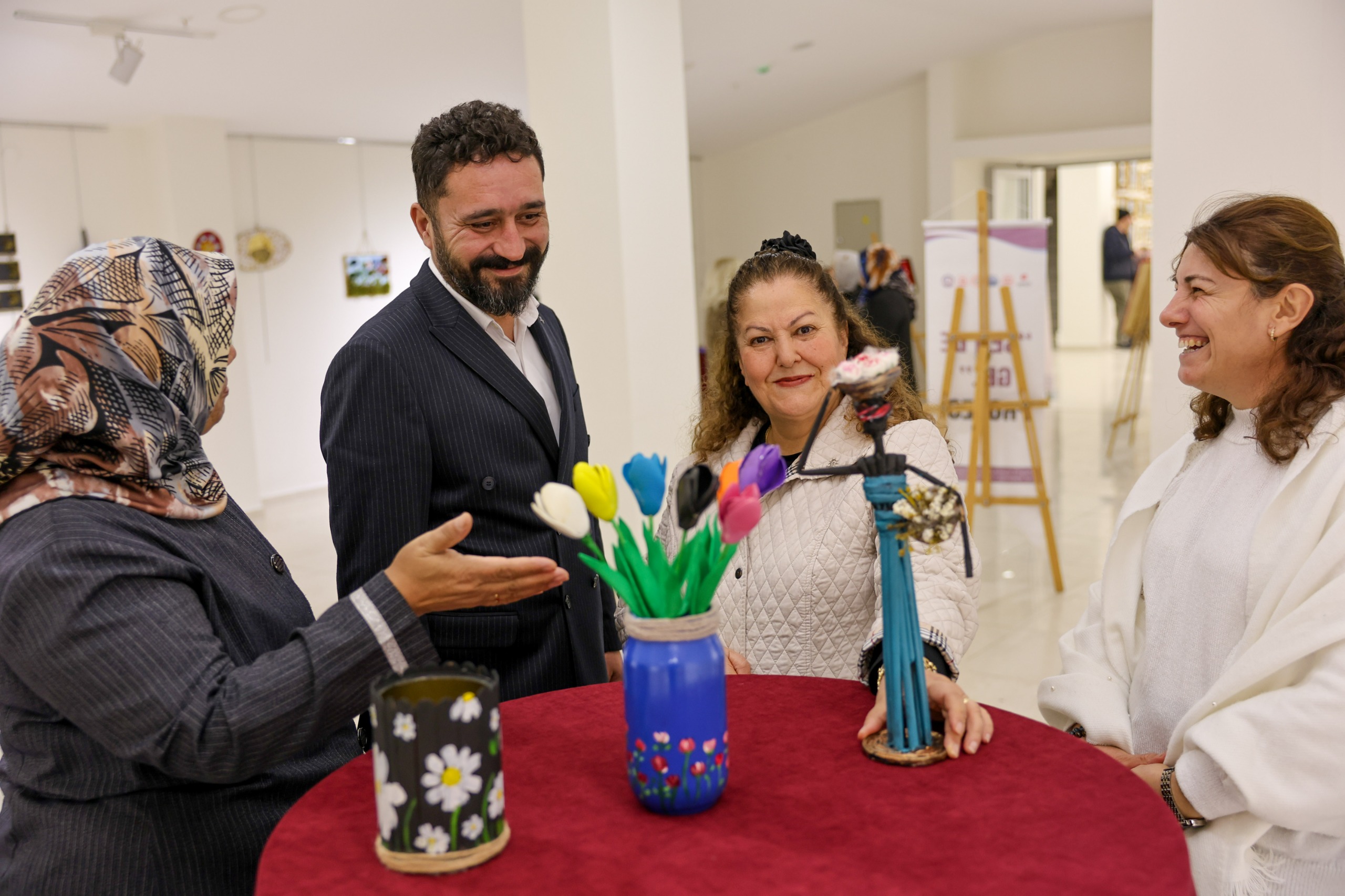 Özel Birey Aileleri Taşköprü’de Atıkları Sanata Dönüştürdü 95