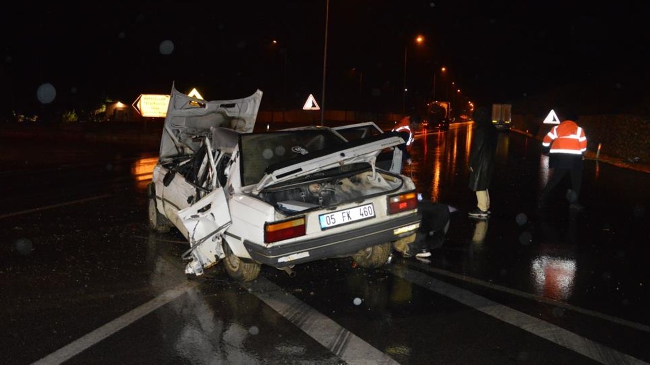 Samsun Kaza 4 Yaralı (1)