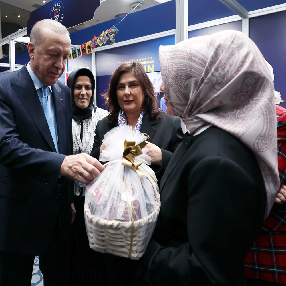 Seda Oyar Cumhurbaşkanı Erdoğa (2)