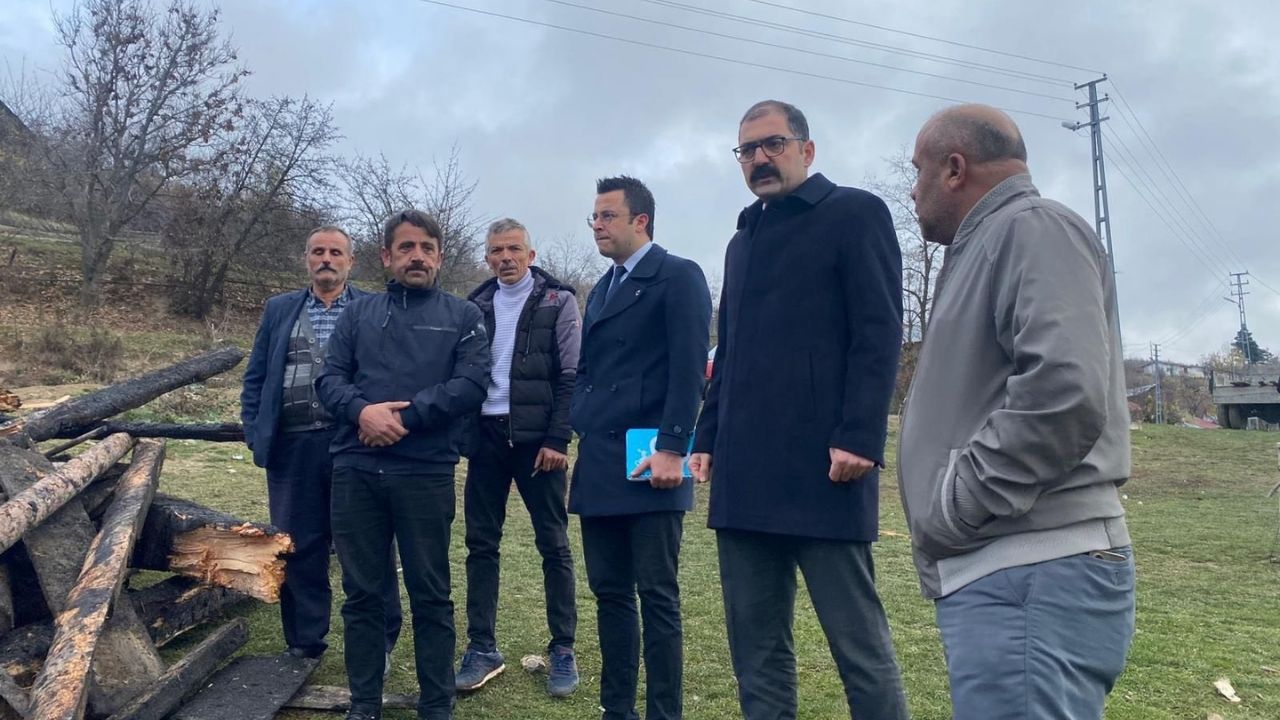 Taşköprü Kaymakamı Demirdağ Yangınzedeleri Ziyaret Etti ‘Süreci Yakından Takip Ediyoruz’ (2)