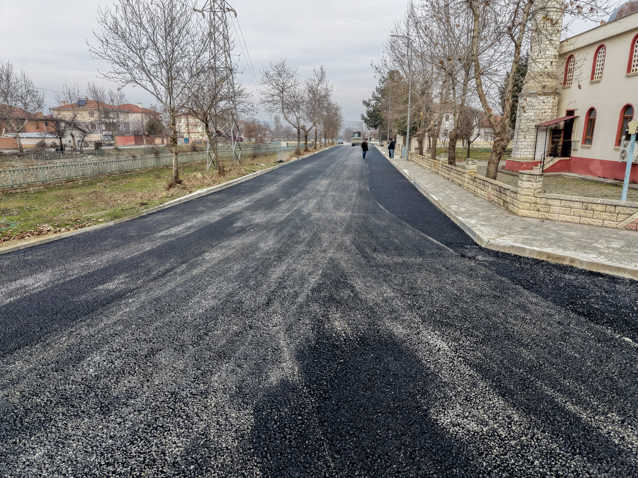 Taşköprü'de Konfor Artıyor Sıcak Asfalt Mesaisi Sürüyor 12