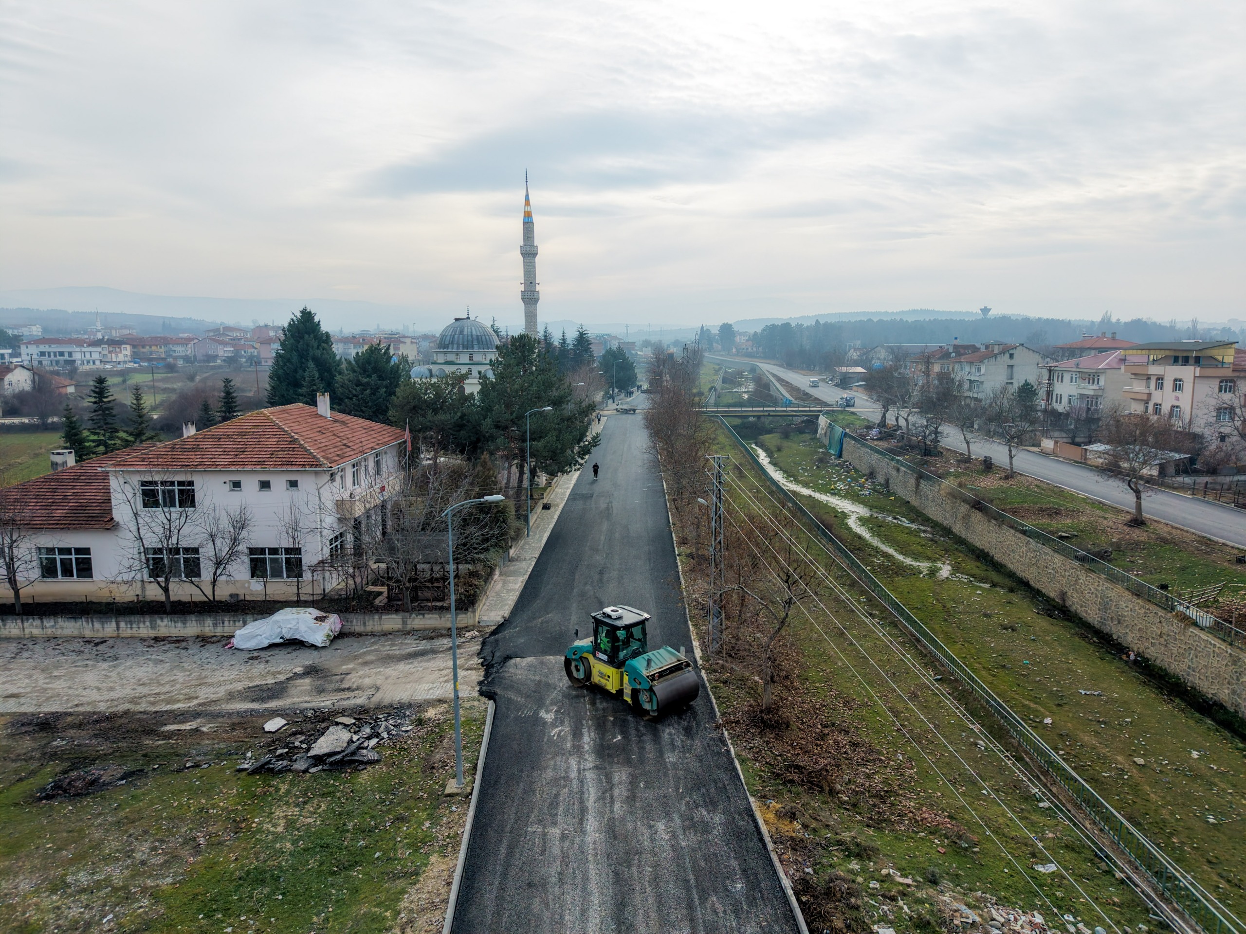 Taşköprü'de Konfor Artıyor Sıcak Asfalt Mesaisi Sürüyor 22