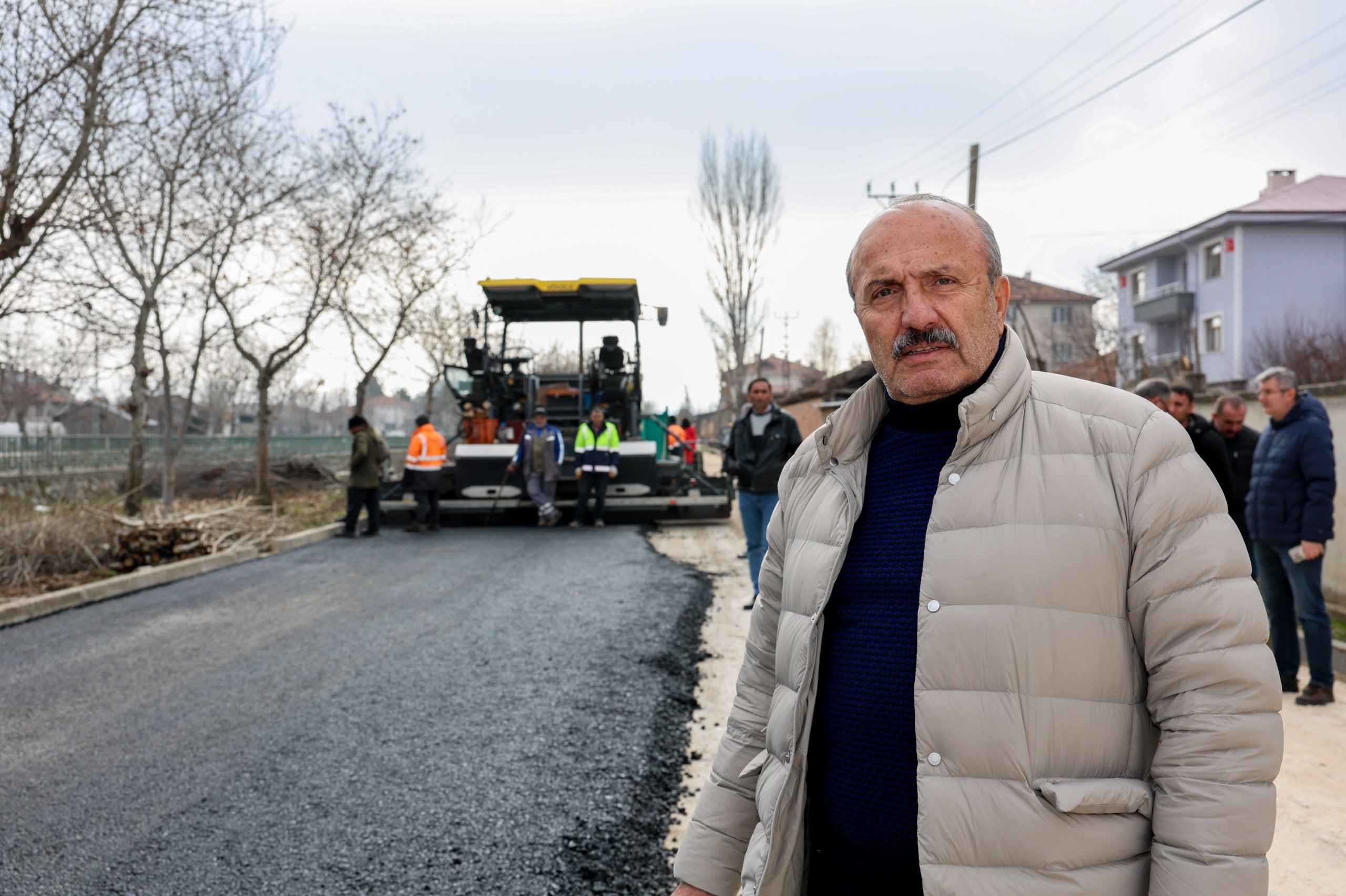 Taşköprü'nün Mahallesinde Sıcak Asfalt Çalışması Başladı 11