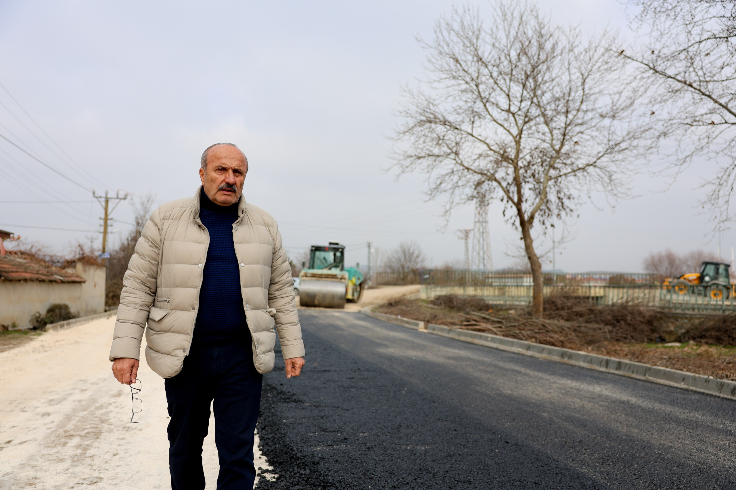 Taşköprü'nün Mahallesinde Sıcak Asfalt Çalışması Başladı 6